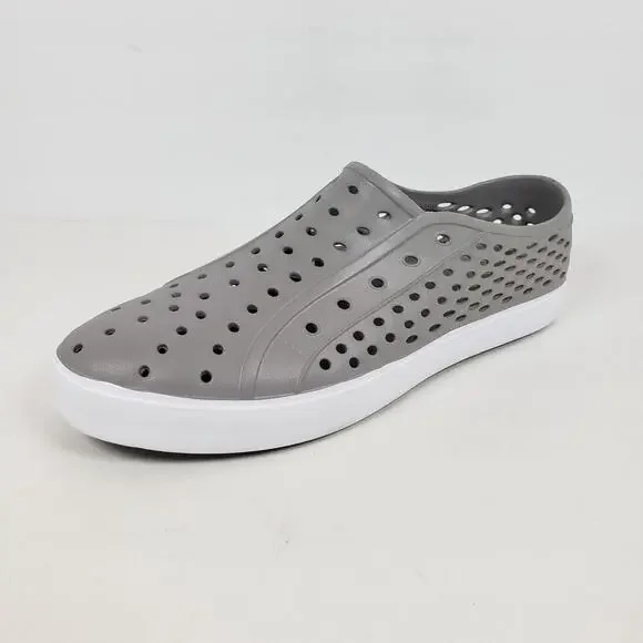 London Fog Bately Mens Size 12 Grey Slip On Casual Water Loafer Shoes LFM-Bately - Picture 2 of 11